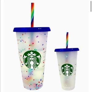 RARE Starbucks confetti tumbler